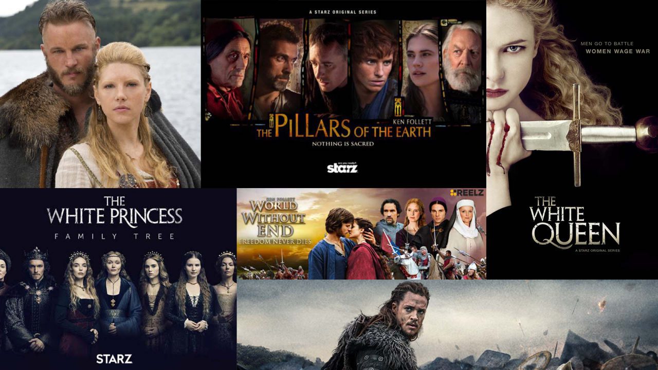 Devenez fan de séries télévisées sur le Moyen-Âge