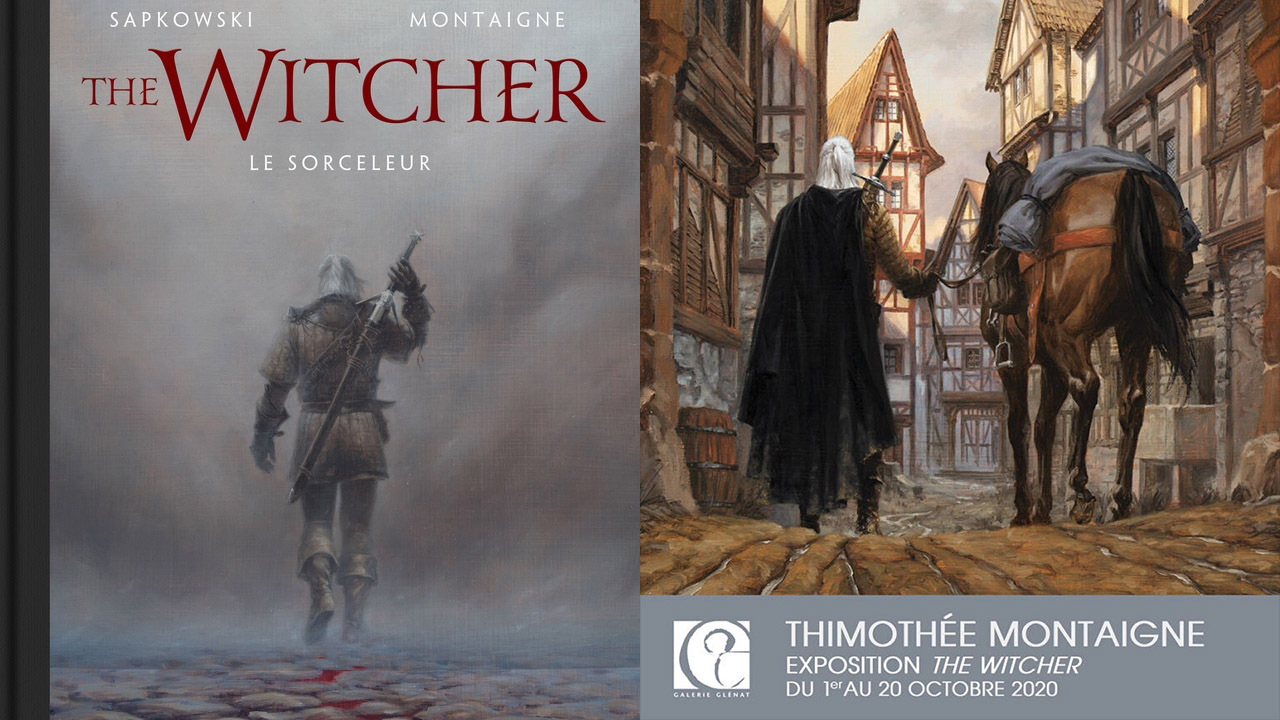 Sofandeseries vous emmène découvrir l’exposition The Witcher illustré